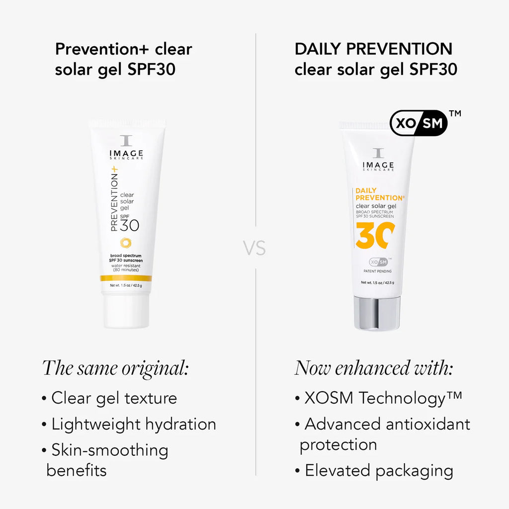 clear solar gel SPF 30